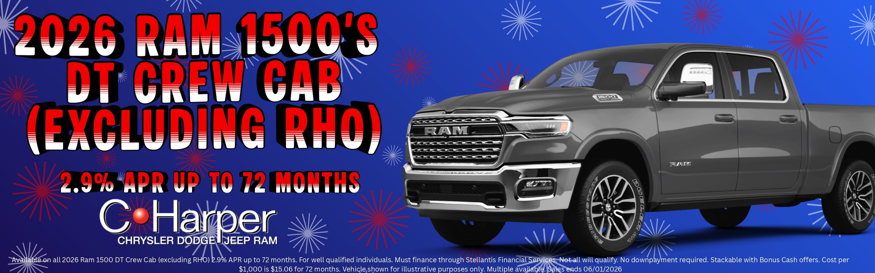 2026 Ram 1500's DT Crew Cab