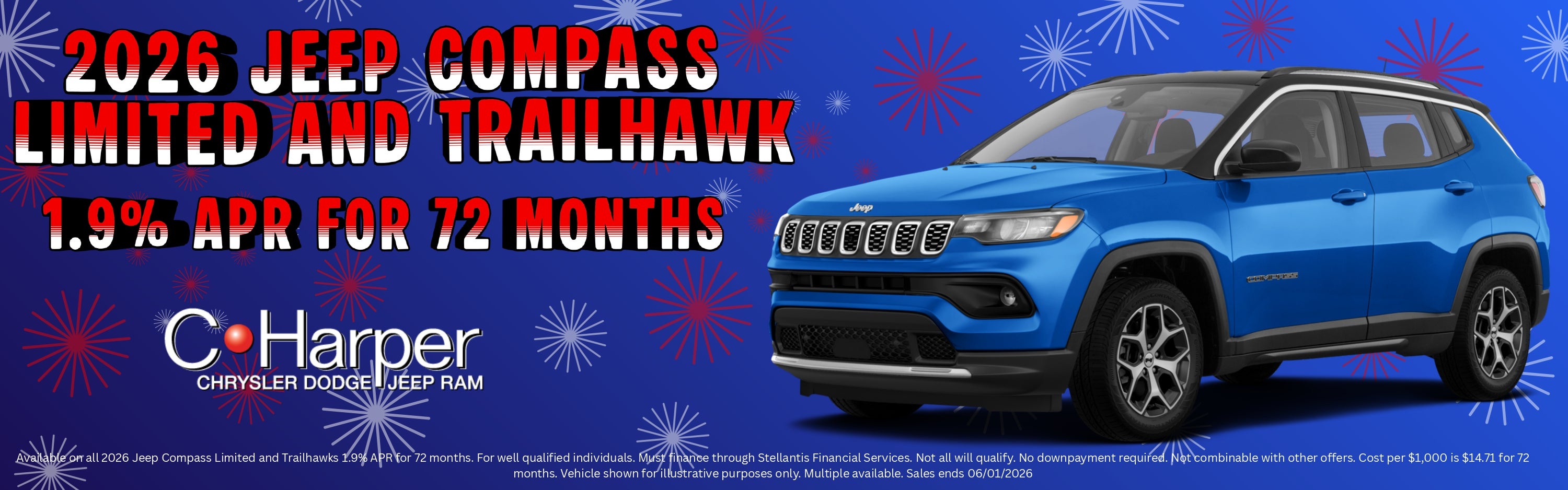 Jeep Compass Limited and Trailhawk