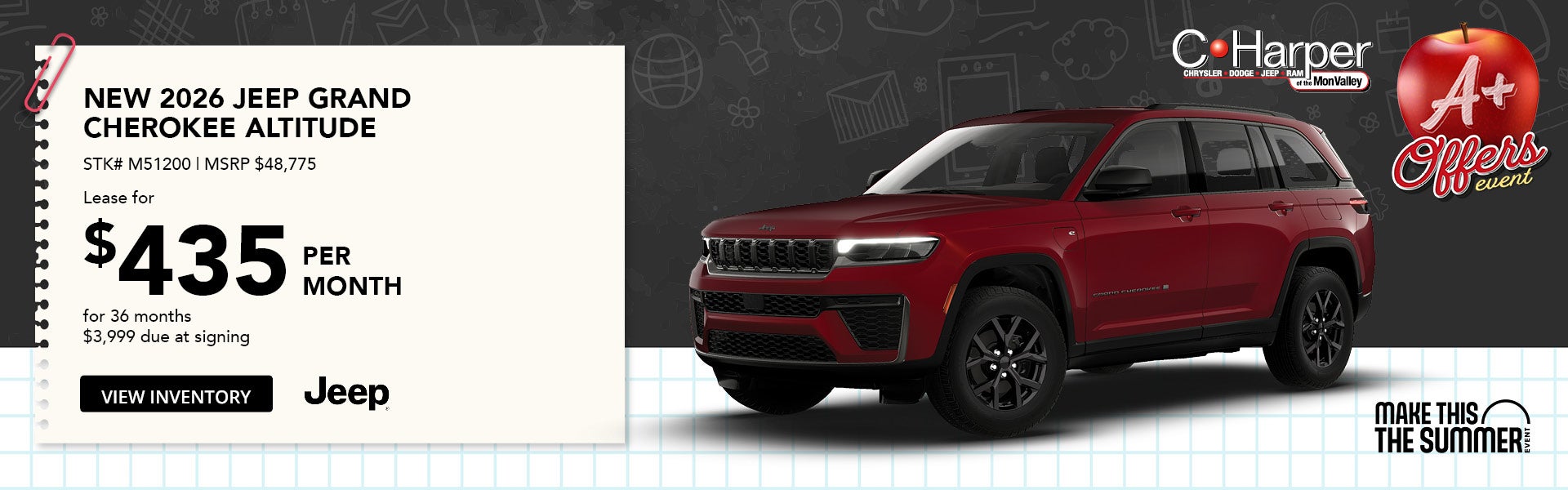 New 2026 Jeep Grand Cherokee Altitude