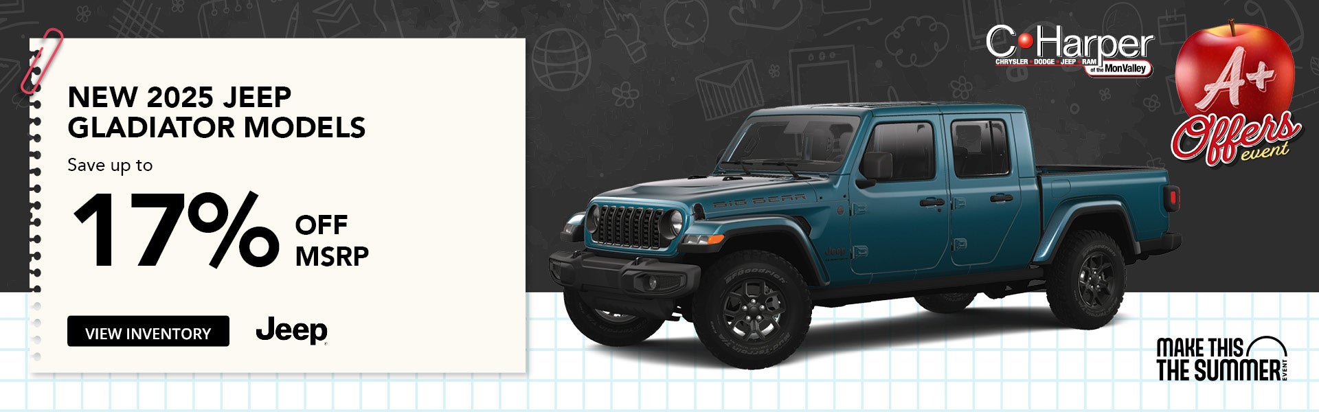 New 2025 Jeep Gladiator Models