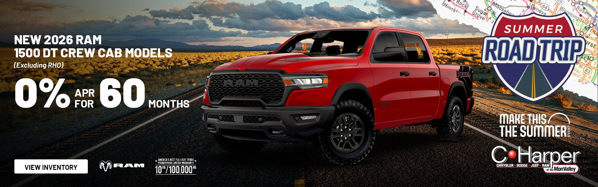 Save on a New 2026 RAM 1500 DT Crew Cab in Belle Vernon, PA