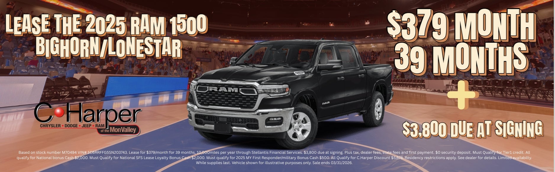 2025 RAM 1500 Bighorn/lonestar